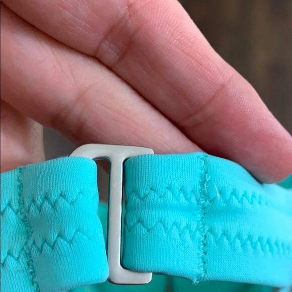 Victoria’s Secret Aqua Bikini Strapless Top - Picture 3 of 6